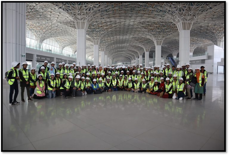 Educational field visit to Hazrat Shahjalal International airport expansion project Phase-1 by Batch 18 to Batch 22.